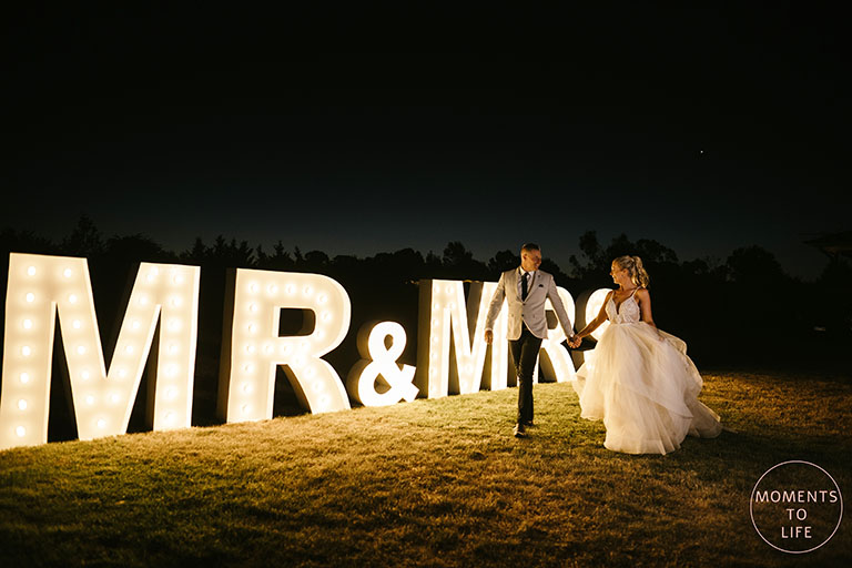 Melbourne private property wedding